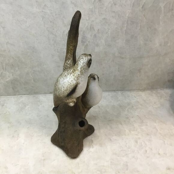 HOWARD PIERCE CERAMIC, "BIRDS ON A TREE" VASE - Picture 3 of 6